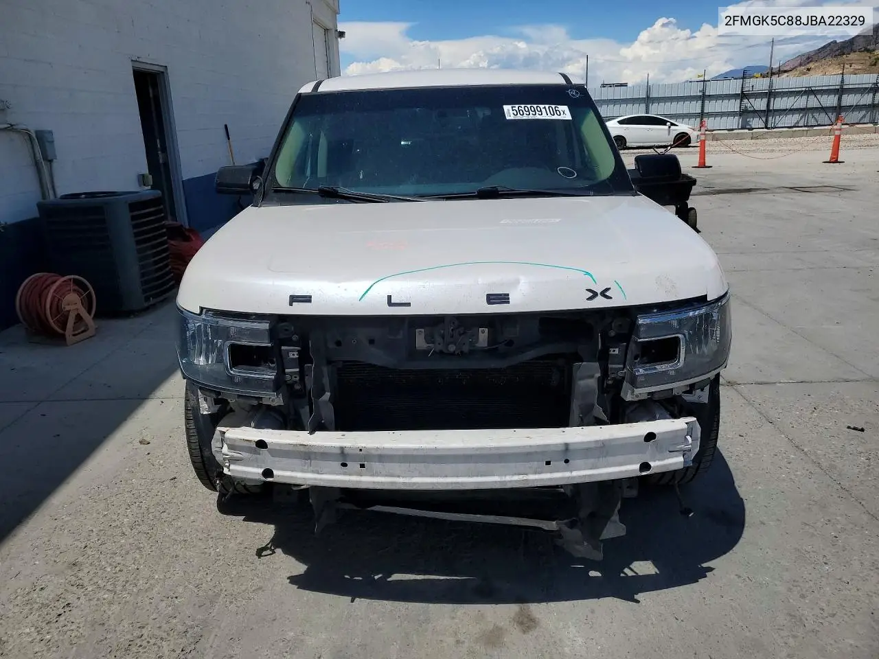 2018 Ford Flex Sel VIN: 2FMGK5C88JBA22329 Lot: 56999106