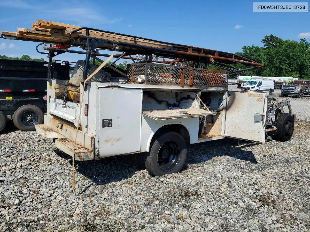 2018 Ford F550 Super VIN: 1FD0W5HT3JEC13728 Lot: 57192626