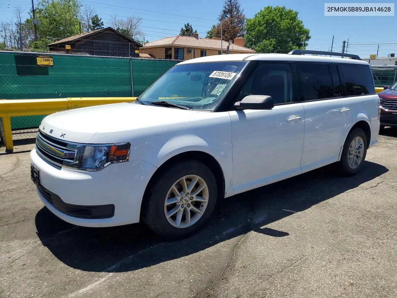 2018 Ford Flex Se VIN: 2FMGK5B89JBA14628 Lot: 57328126