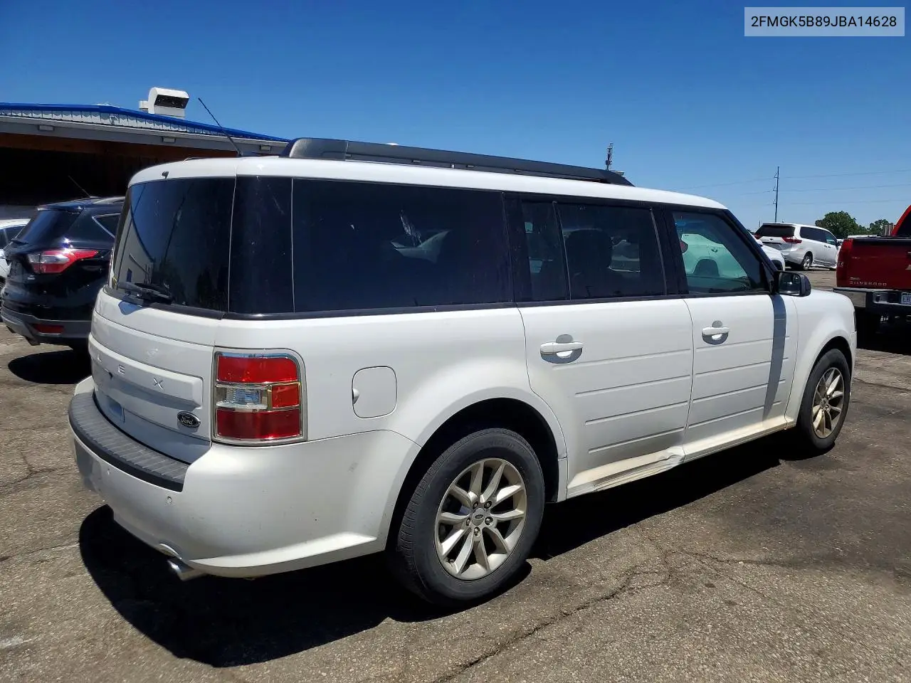 2018 Ford Flex Se VIN: 2FMGK5B89JBA14628 Lot: 57328126