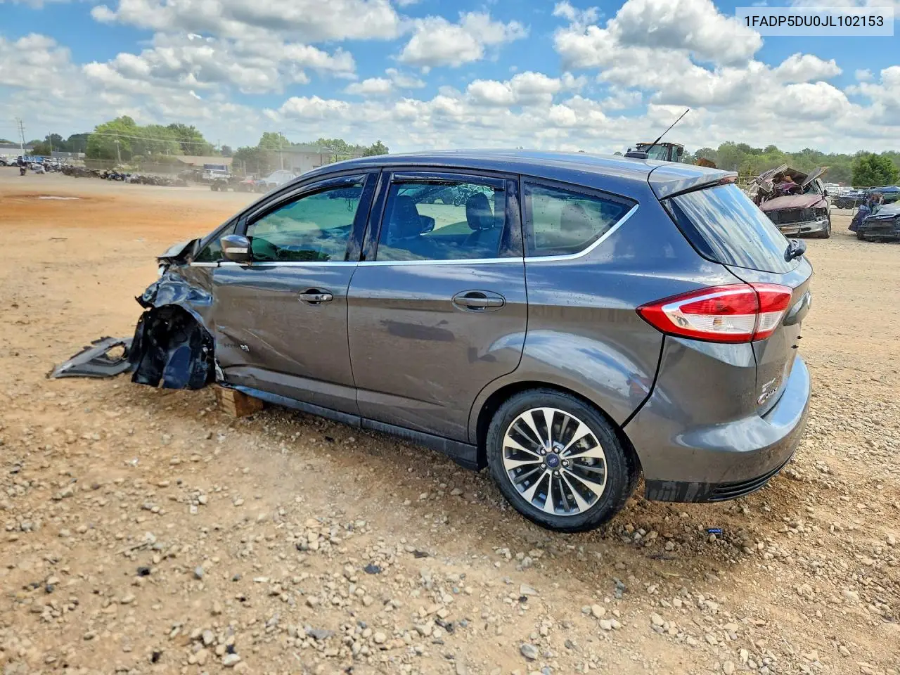 2018 Ford C-Max Titanium VIN: 1FADP5DU0JL102153 Lot: 57712196