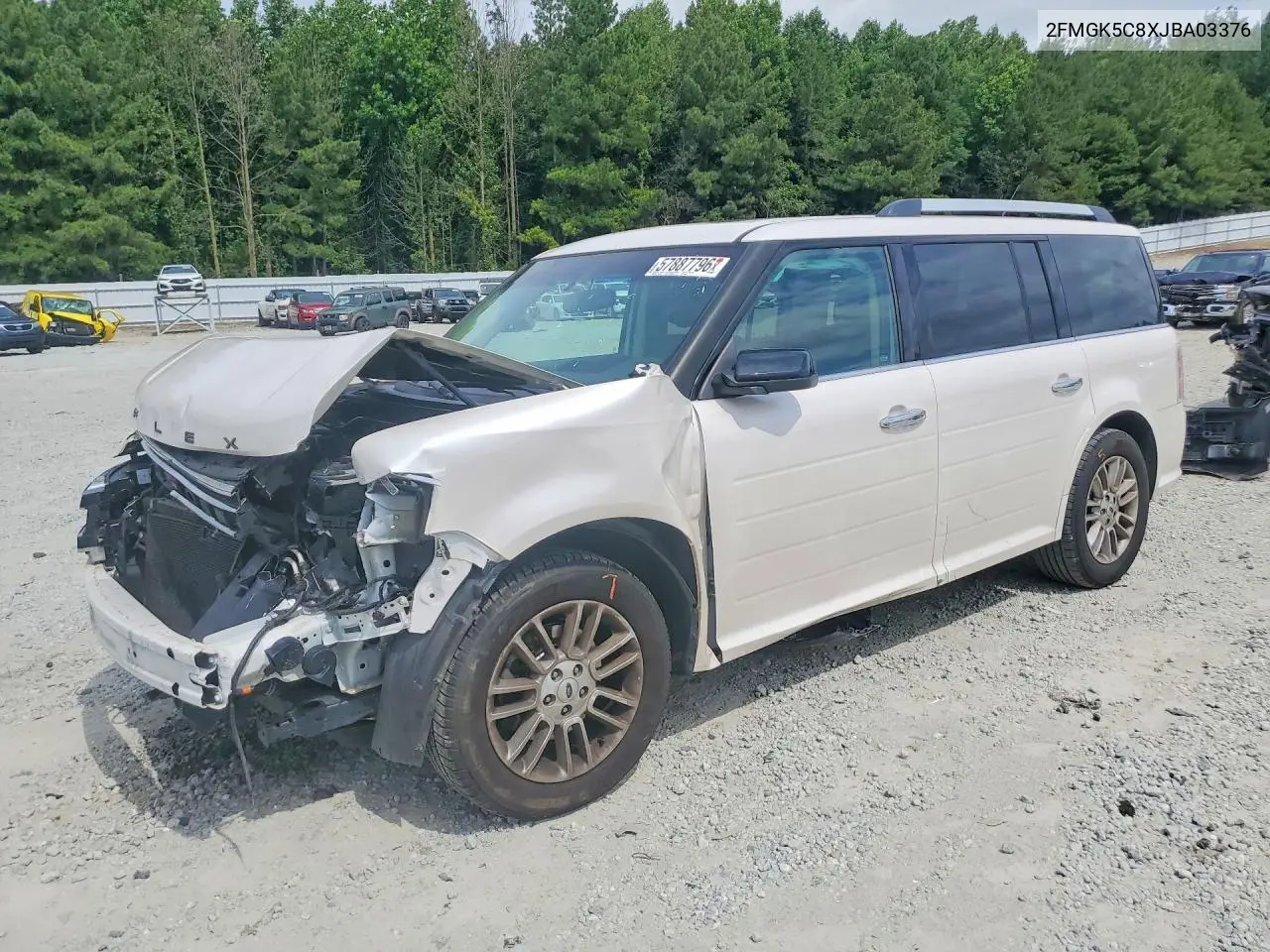 2018 Ford Flex Sel VIN: 2FMGK5C8XJBA03376 Lot: 57887796