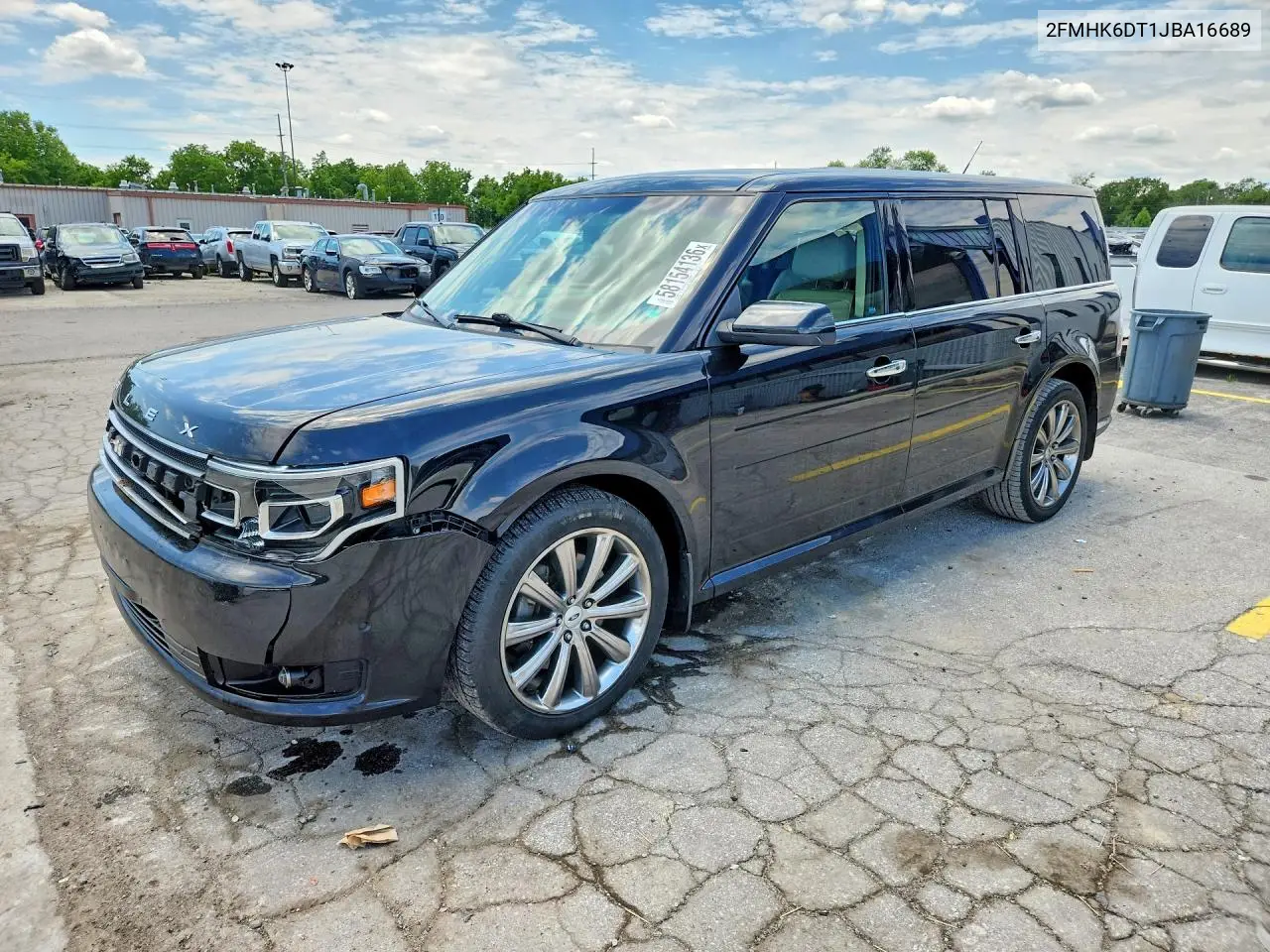 2018 Ford Flex Limited VIN: 2FMHK6DT1JBA16689 Lot: 58154136
