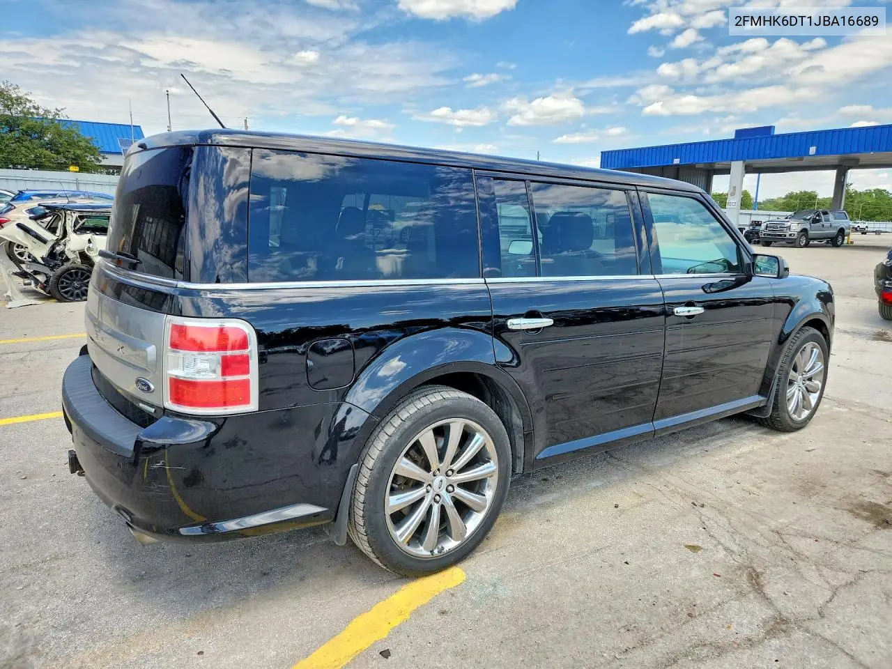 2018 Ford Flex Limited VIN: 2FMHK6DT1JBA16689 Lot: 58154136