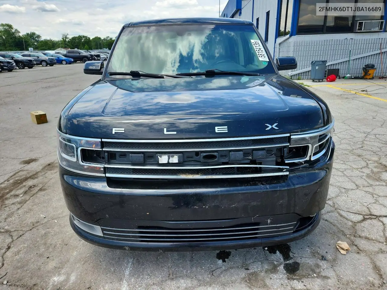 2018 Ford Flex Limited VIN: 2FMHK6DT1JBA16689 Lot: 58154136