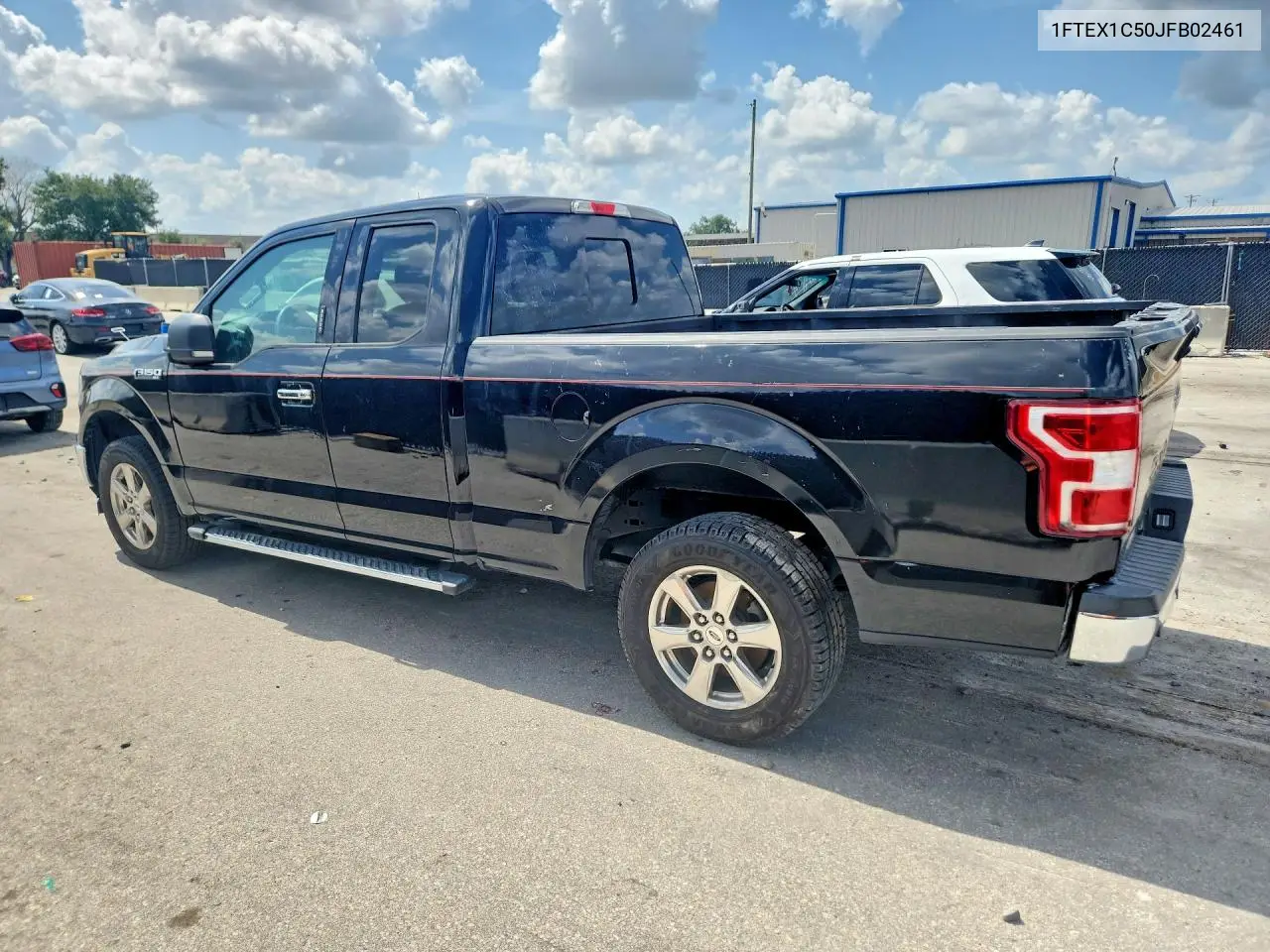 2018 Ford F150 Super Cab VIN: 1FTEX1C50JFB02461 Lot: 58159046