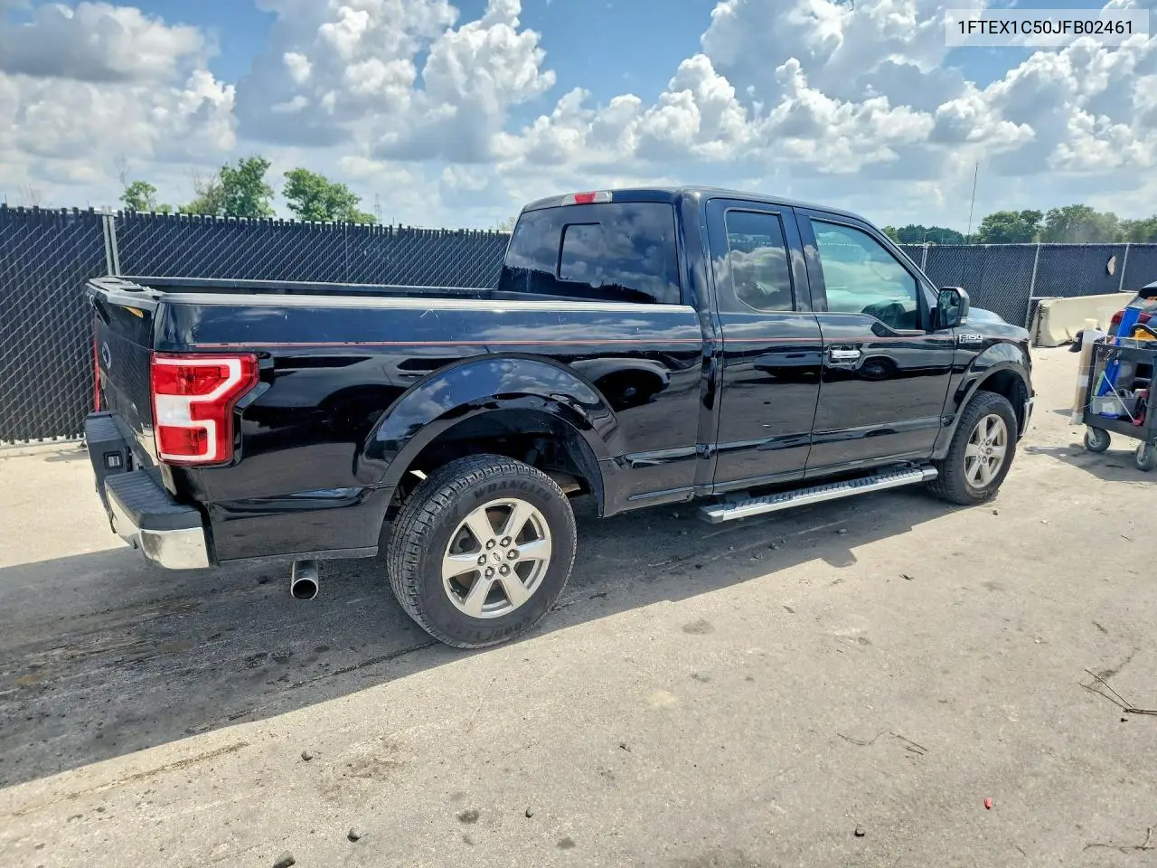 2018 Ford F150 Super Cab VIN: 1FTEX1C50JFB02461 Lot: 58159046