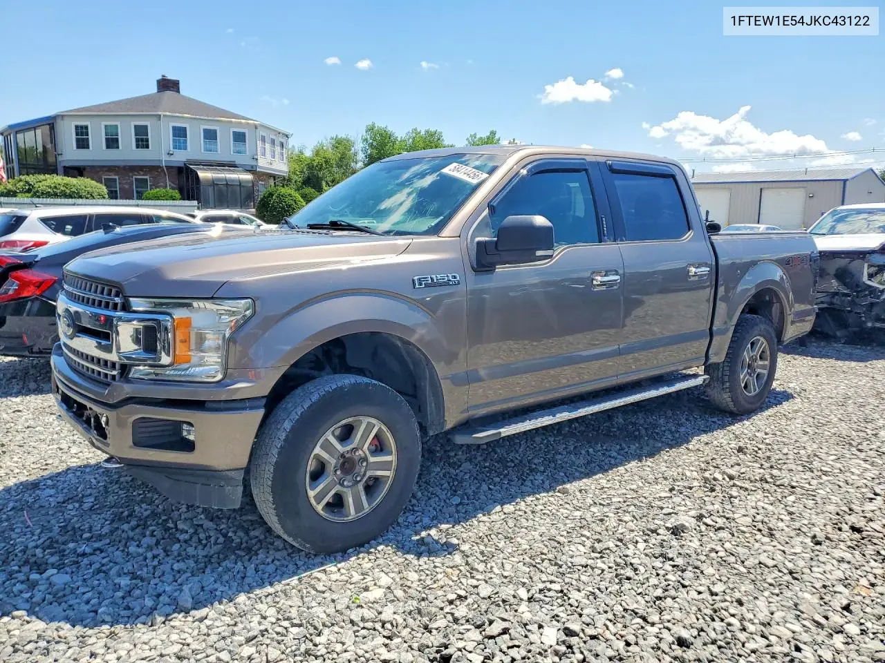 2018 Ford F150 Supercrew VIN: 1FTEW1E54JKC43122 Lot: 58414456