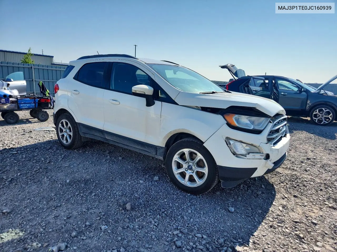 2018 Ford Ecosport Se VIN: MAJ3P1TE0JC160939 Lot: 58700416