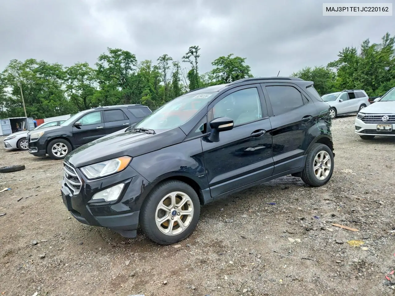 2018 Ford Ecosport Se VIN: MAJ3P1TE1JC220162 Lot: 59294126