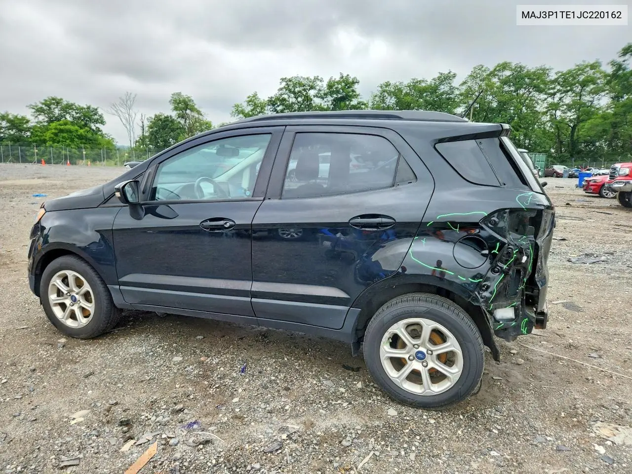 2018 Ford Ecosport Se VIN: MAJ3P1TE1JC220162 Lot: 59294126