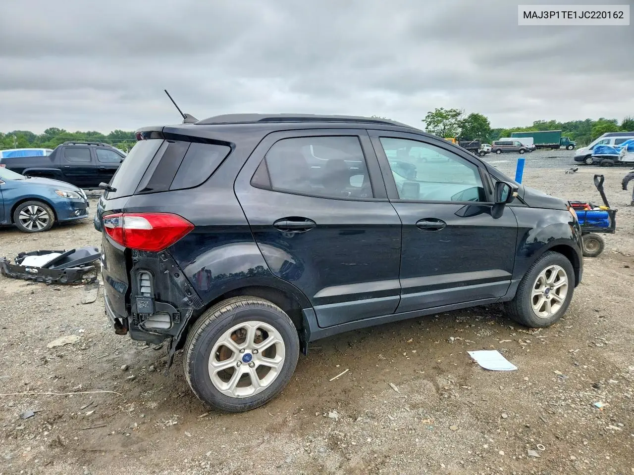 2018 Ford Ecosport Se VIN: MAJ3P1TE1JC220162 Lot: 59294126