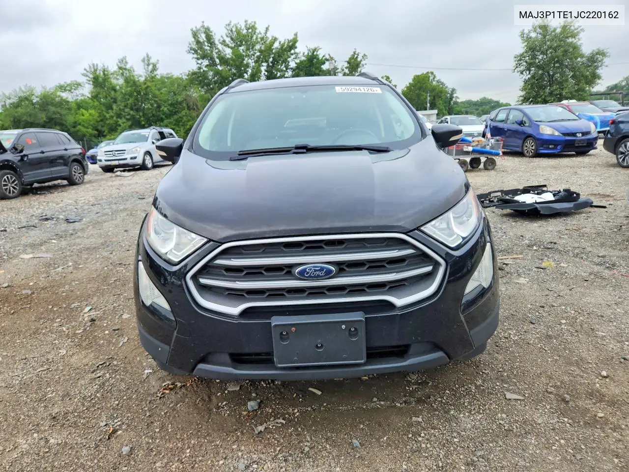 2018 Ford Ecosport Se VIN: MAJ3P1TE1JC220162 Lot: 59294126