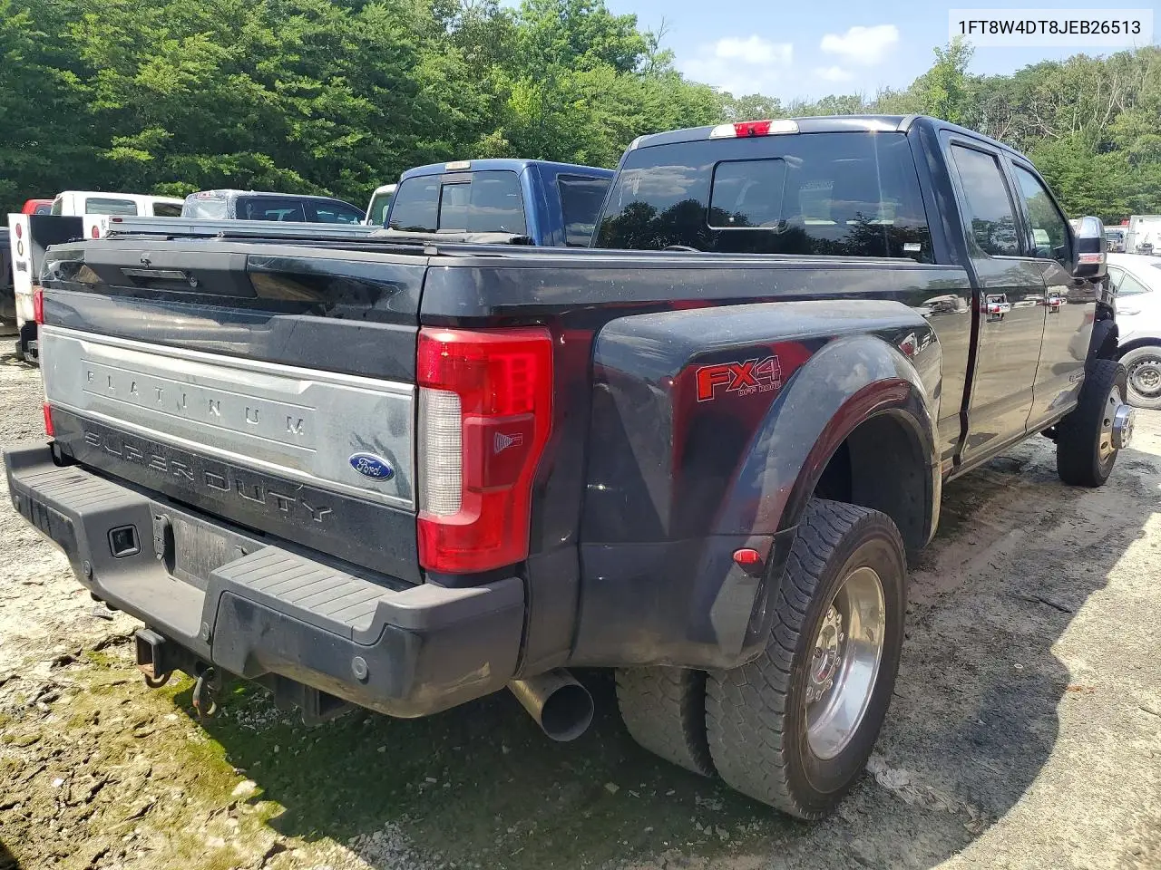2018 Ford F450 Super Duty VIN: 1FT8W4DT8JEB26513 Lot: 59298526
