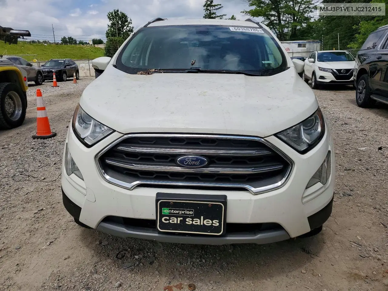 2018 Ford Ecosport Titanium VIN: MAJ3P1VE1JC212415 Lot: 60360786
