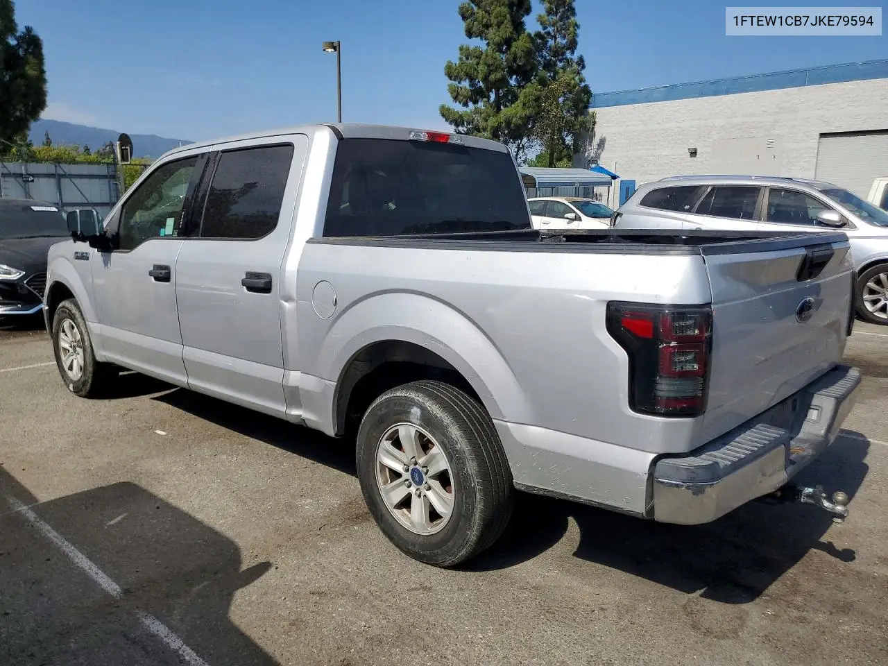 2018 Ford F150 Supercrew VIN: 1FTEW1CB7JKE79594 Lot: 62162796