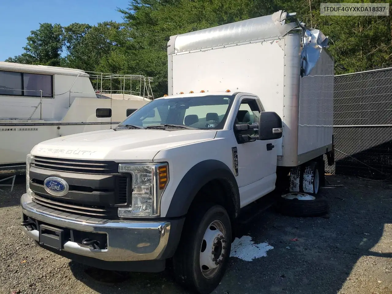 2019 Ford F450 Super Duty VIN: 1FDUF4GYXKDA18337 Lot: 53456996