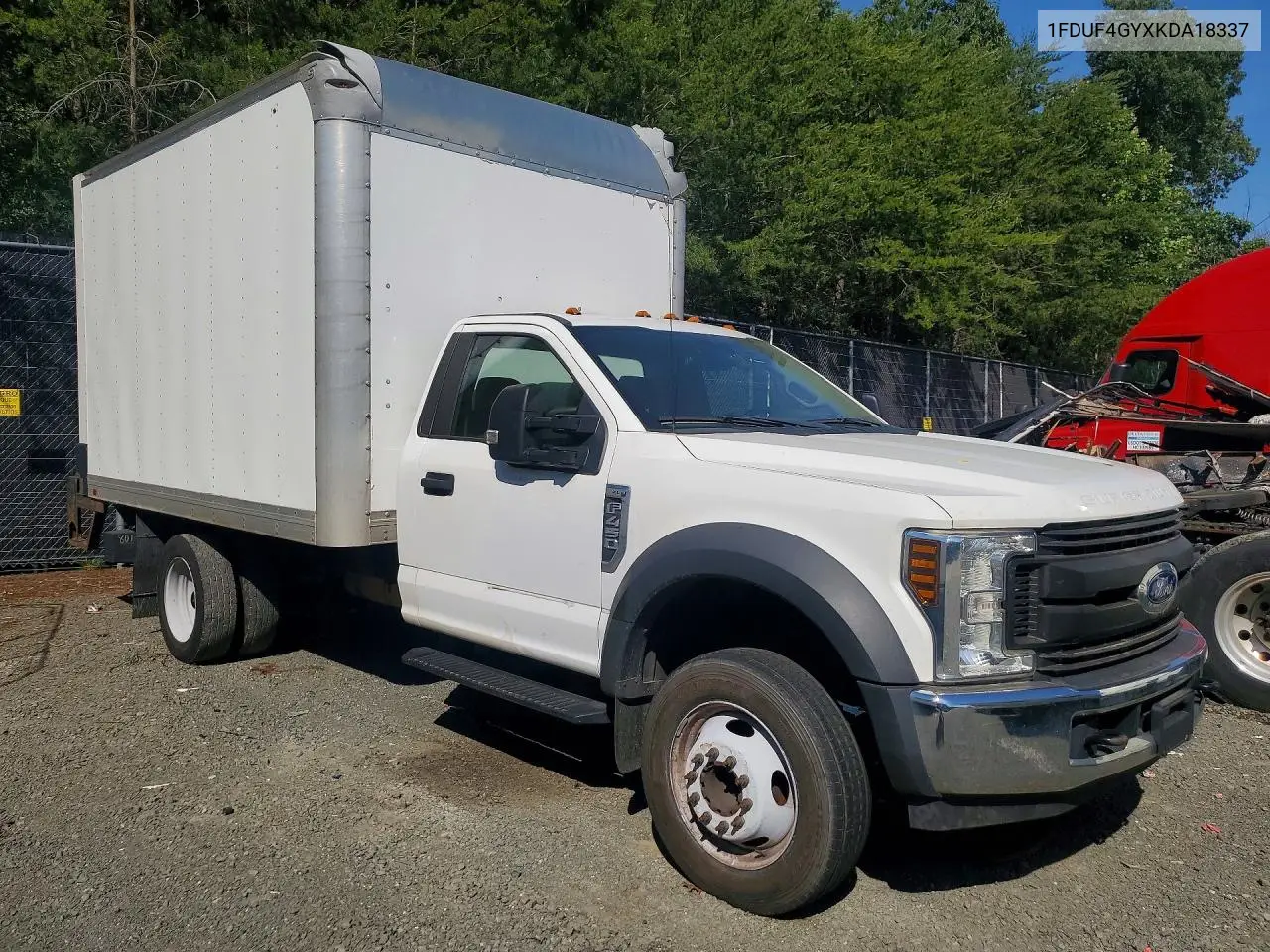 2019 Ford F450 Super Duty VIN: 1FDUF4GYXKDA18337 Lot: 53456996