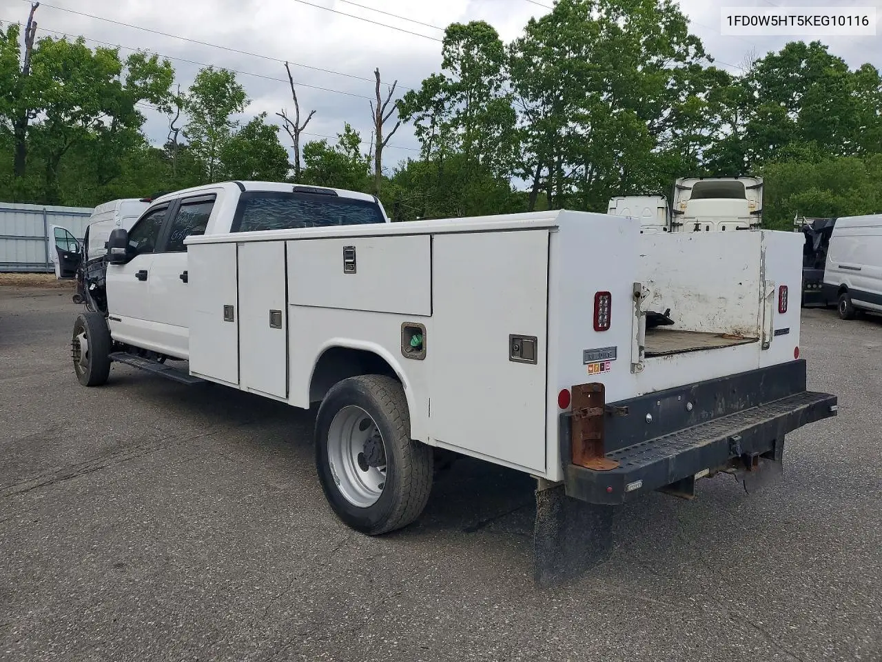 2019 Ford F550 Super Duty VIN: 1FD0W5HT5KEG10116 Lot: 53876966