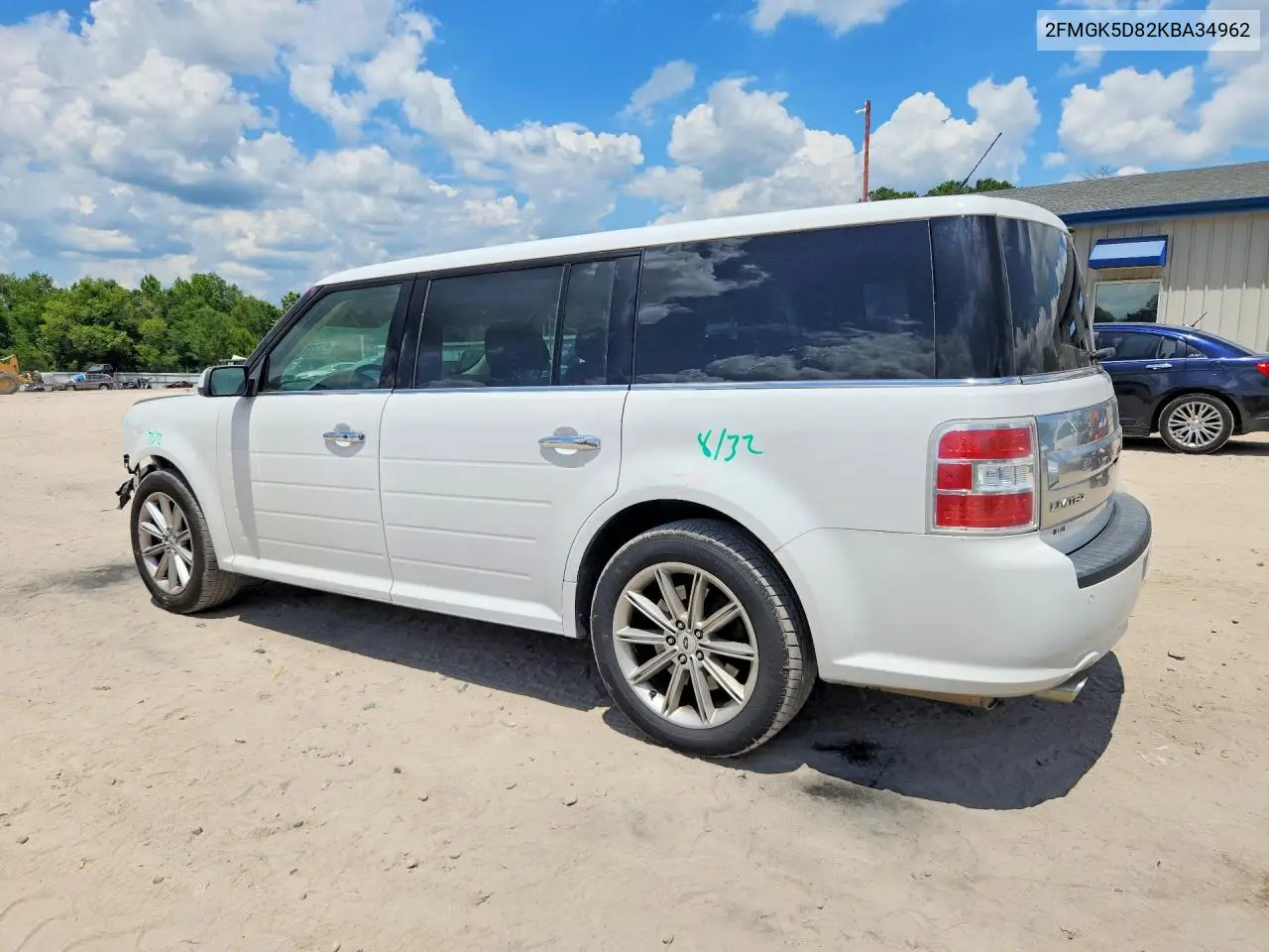 2019 Ford Flex Limited VIN: 2FMGK5D82KBA34962 Lot: 57211756