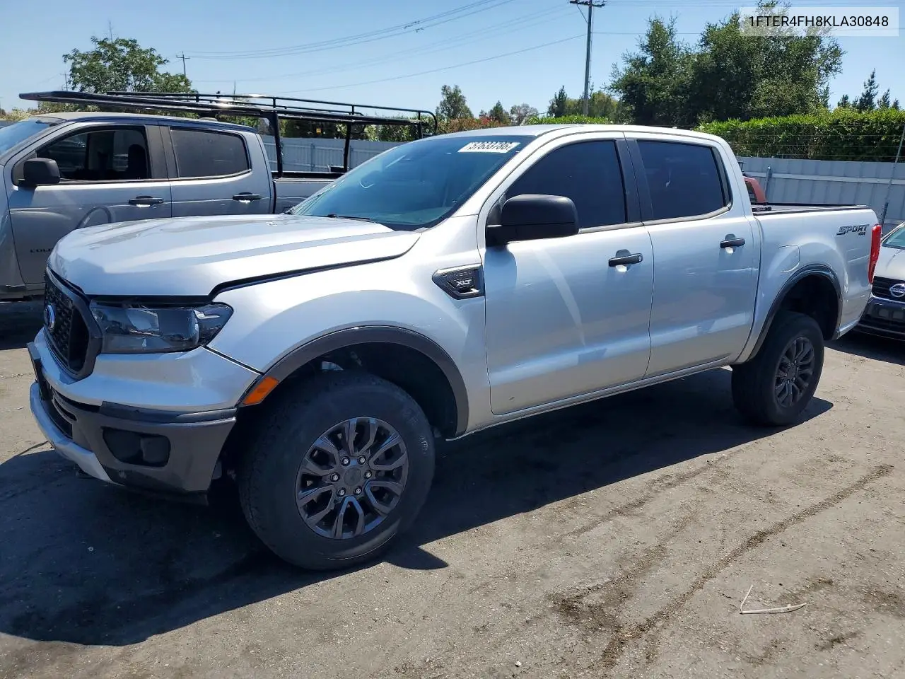 2019 Ford Ranger Xl VIN: 1FTER4FH8KLA30848 Lot: 57633786