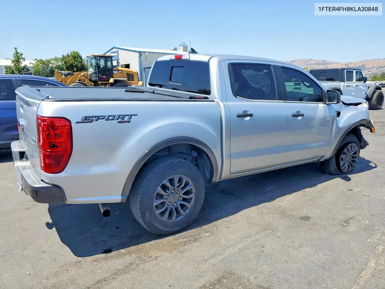 2019 Ford Ranger Xl VIN: 1FTER4FH8KLA30848 Lot: 57633786