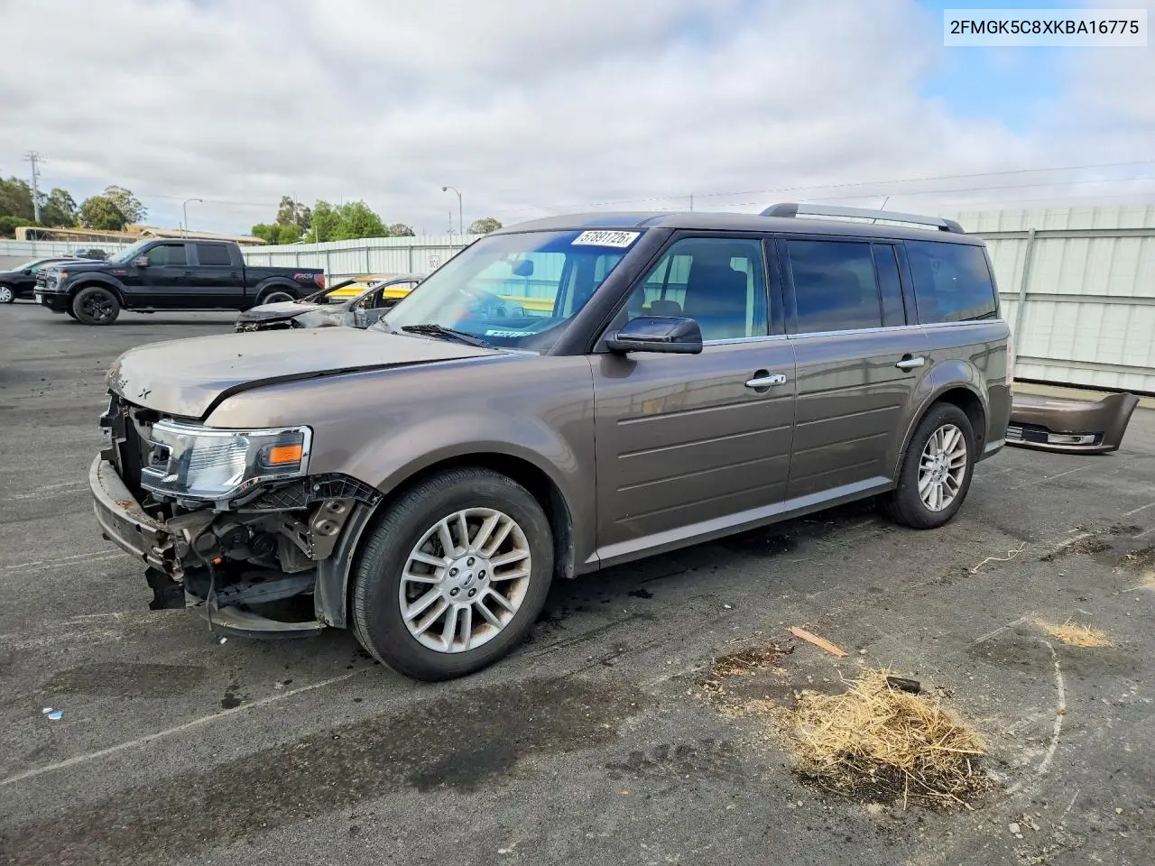 2019 Ford Flex Sel VIN: 2FMGK5C8XKBA16775 Lot: 57891726