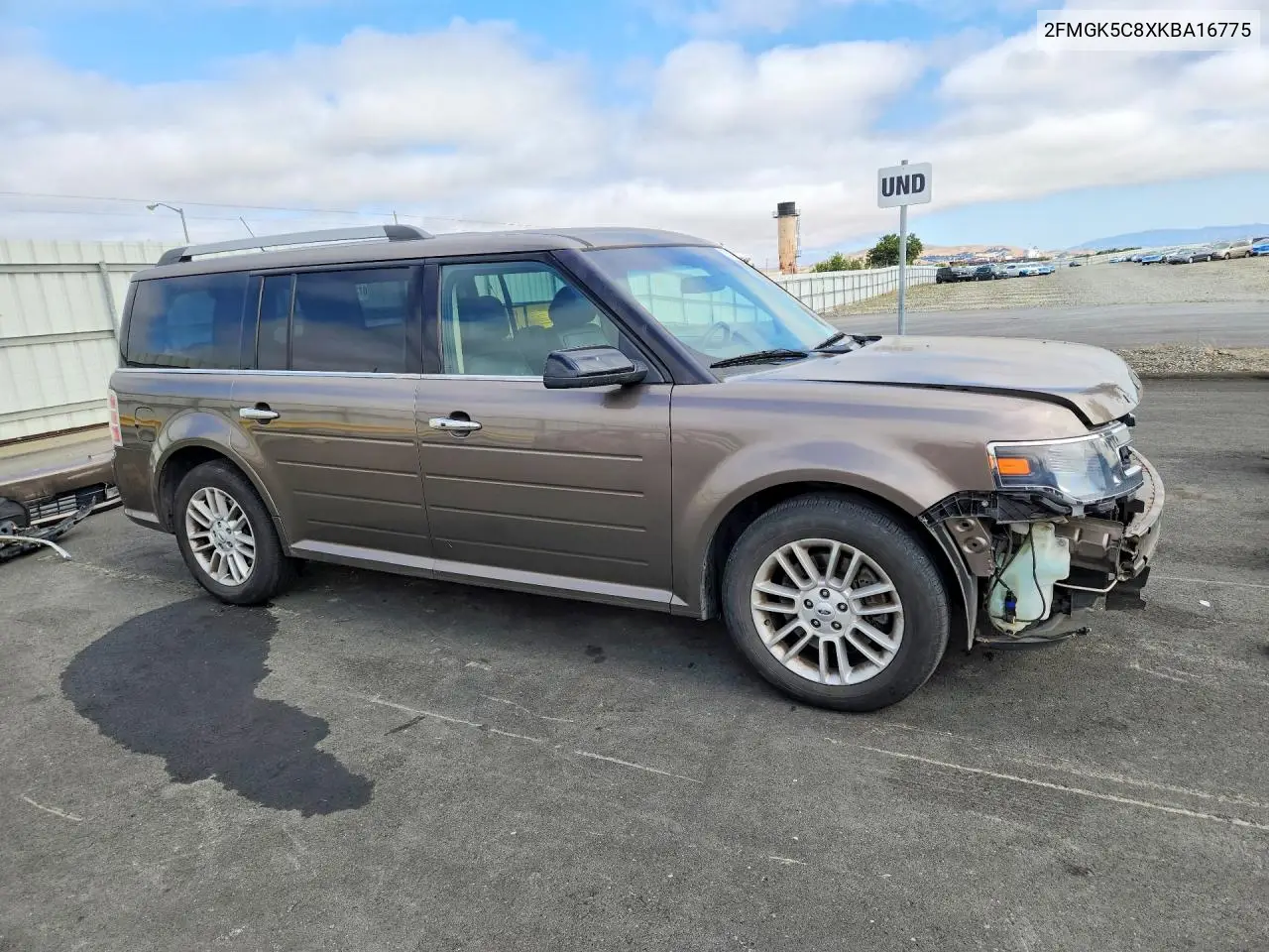 2019 Ford Flex Sel VIN: 2FMGK5C8XKBA16775 Lot: 57891726