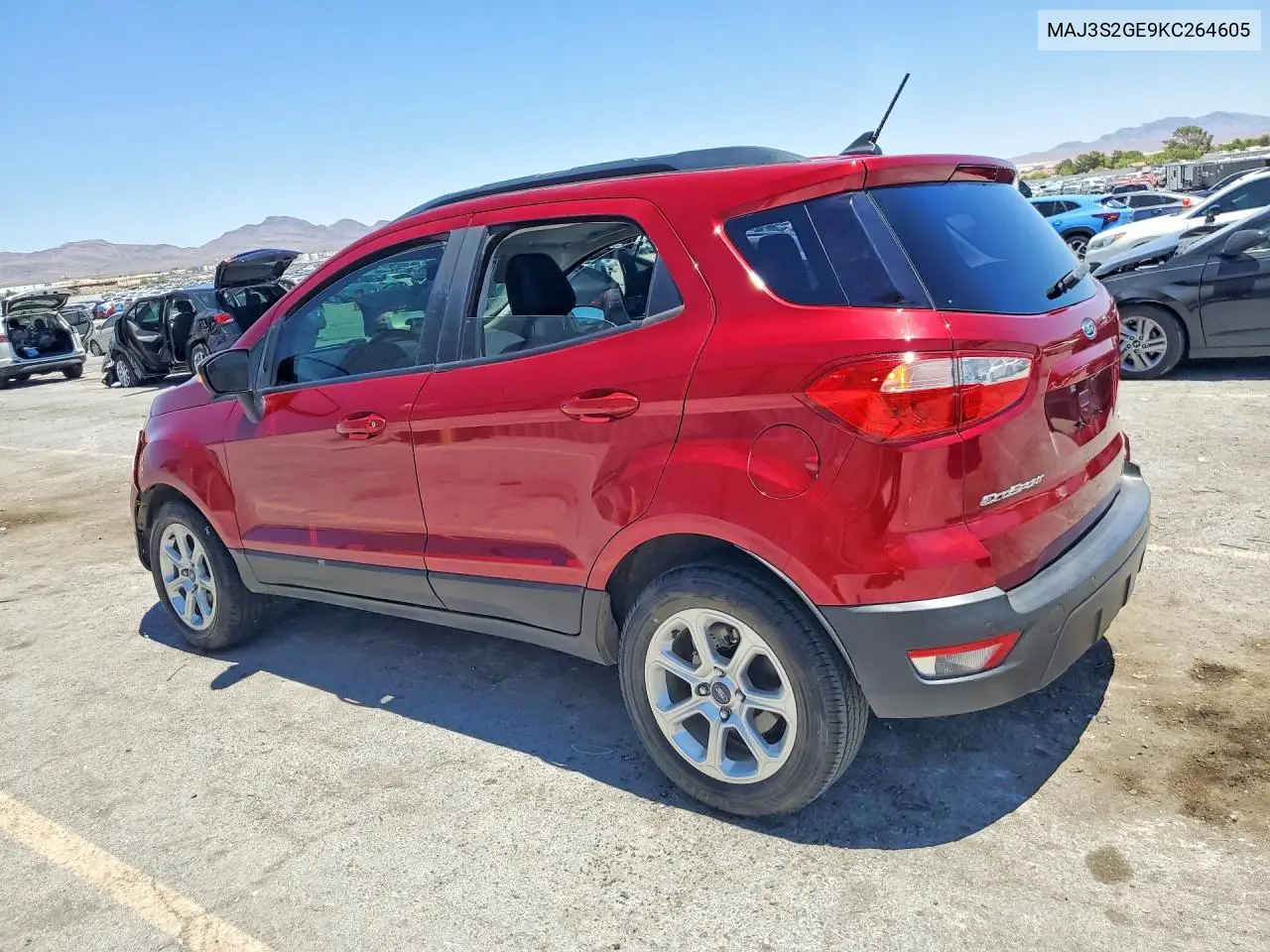 2019 Ford Ecosport Se VIN: MAJ3S2GE9KC264605 Lot: 58058356