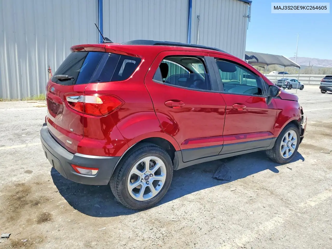2019 Ford Ecosport Se VIN: MAJ3S2GE9KC264605 Lot: 58058356
