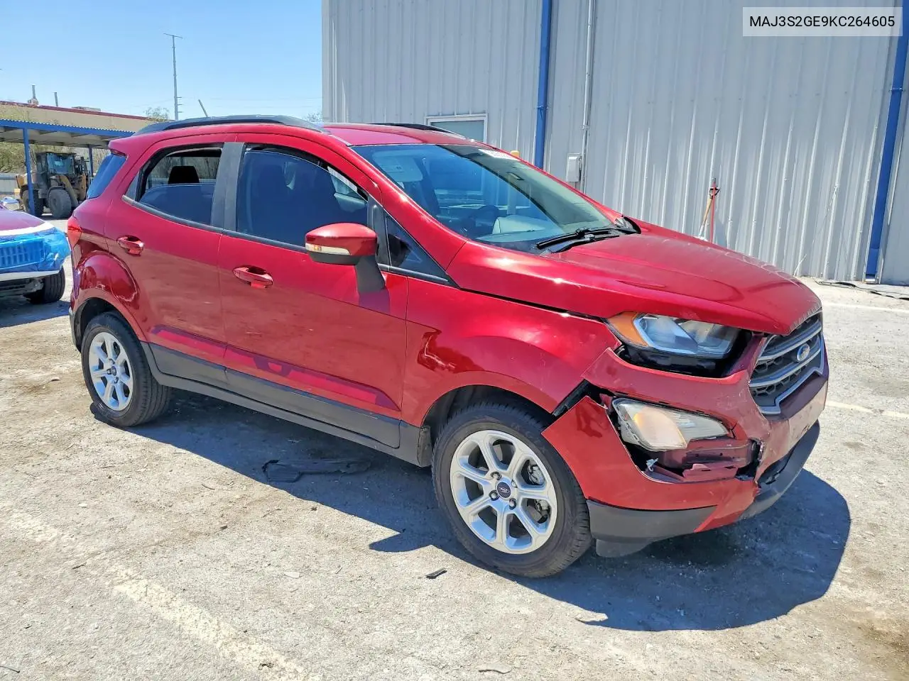 2019 Ford Ecosport Se VIN: MAJ3S2GE9KC264605 Lot: 58058356