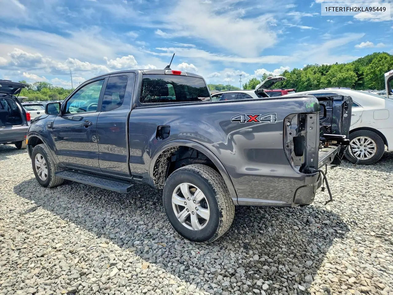 2019 Ford Ranger Xl VIN: 1FTER1FH2KLA95449 Lot: 58481836