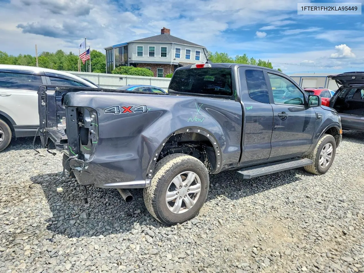 2019 Ford Ranger Xl VIN: 1FTER1FH2KLA95449 Lot: 58481836