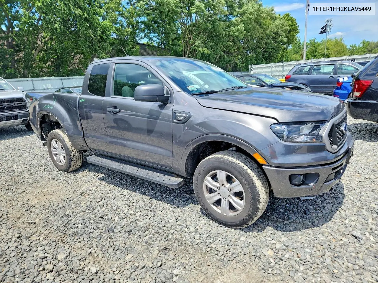 2019 Ford Ranger Xl VIN: 1FTER1FH2KLA95449 Lot: 58481836