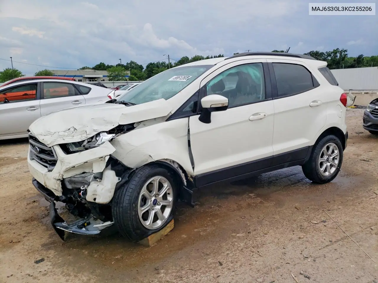 2019 Ford Ecosport Se VIN: MAJ6S3GL3KC255206 Lot: 58612806