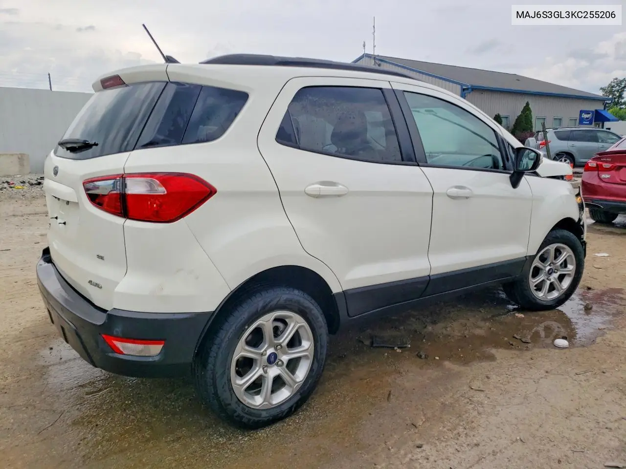 2019 Ford Ecosport Se VIN: MAJ6S3GL3KC255206 Lot: 58612806