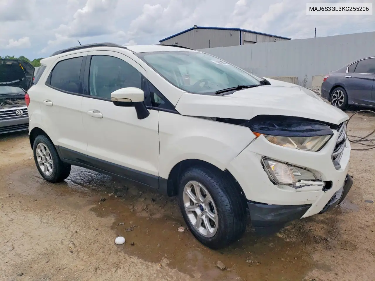 2019 Ford Ecosport Se VIN: MAJ6S3GL3KC255206 Lot: 58612806