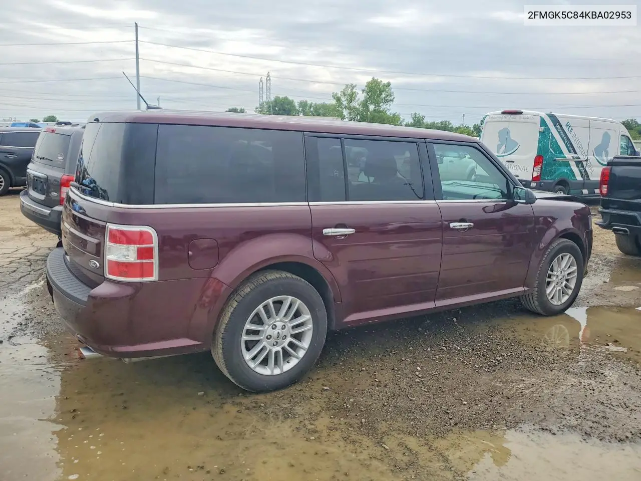 2019 Ford Flex Sel VIN: 2FMGK5C84KBA02953 Lot: 58694716