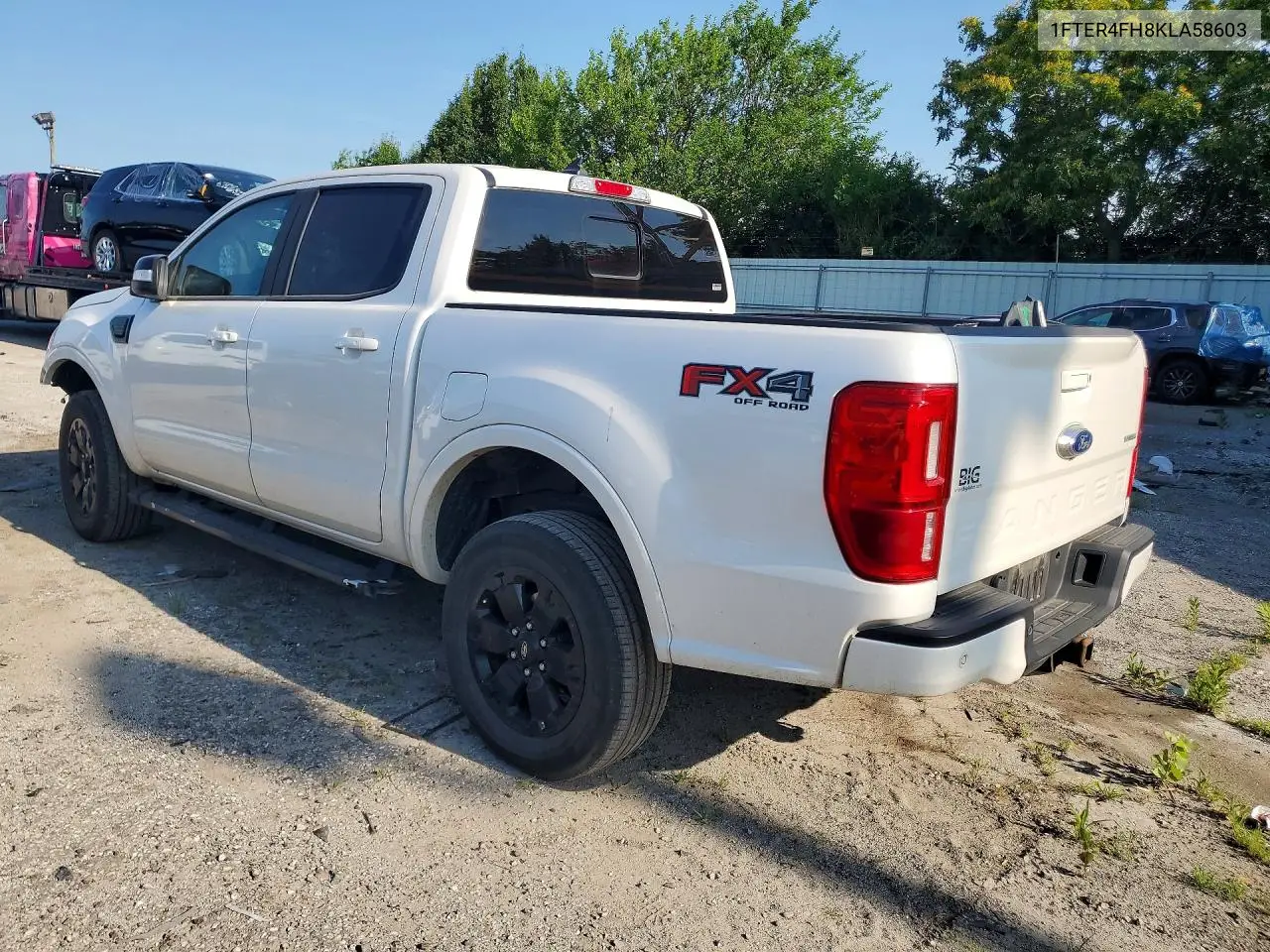 2019 Ford Ranger Xl VIN: 1FTER4FH8KLA58603 Lot: 58996436