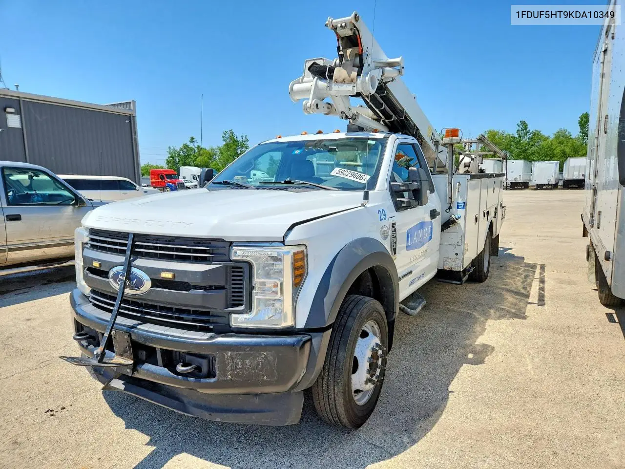 2019 Ford F550 Super Duty Utility / Service Truck VIN: 1FDUF5HT9KDA10349 Lot: 59029606