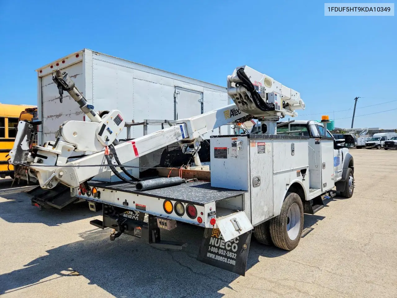 2019 Ford F550 Super Duty Utility / Service Truck VIN: 1FDUF5HT9KDA10349 Lot: 59029606