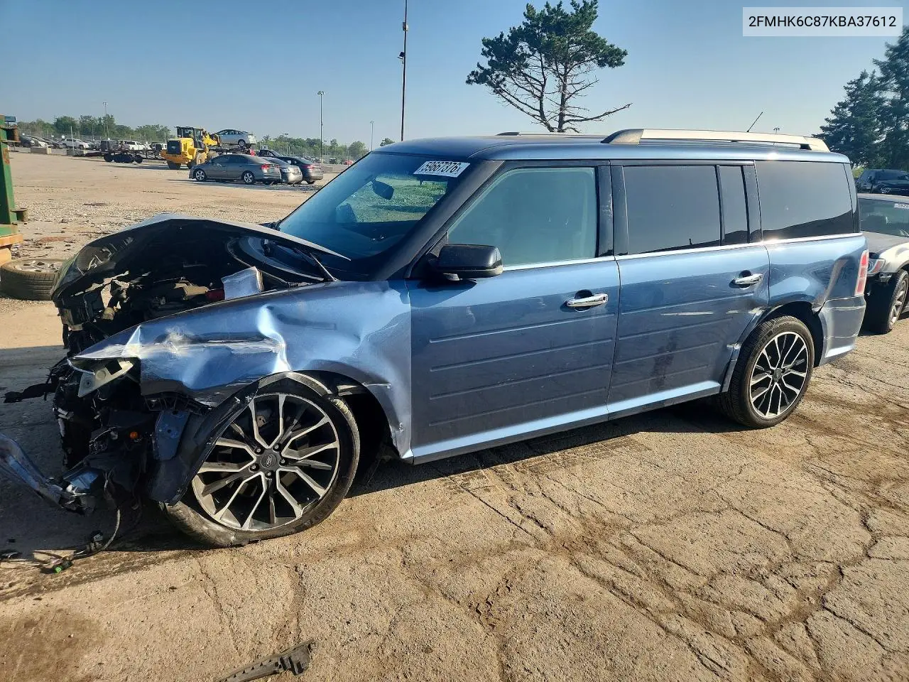 2019 Ford Flex Sel VIN: 2FMHK6C87KBA37612 Lot: 59667376