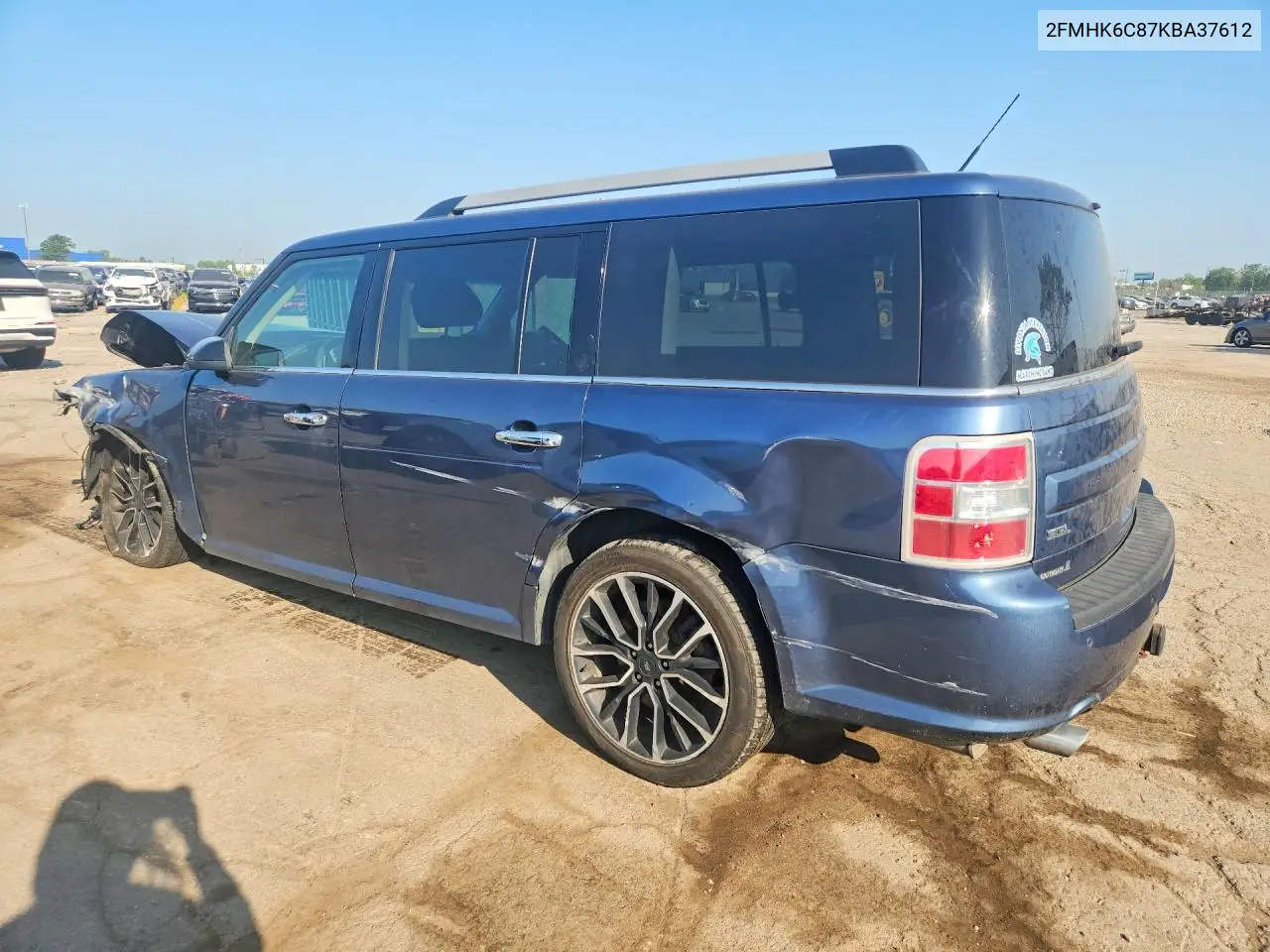 2019 Ford Flex Sel VIN: 2FMHK6C87KBA37612 Lot: 59667376
