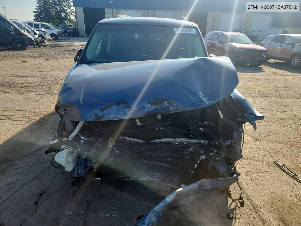 2019 Ford Flex Sel VIN: 2FMHK6C87KBA37612 Lot: 59667376