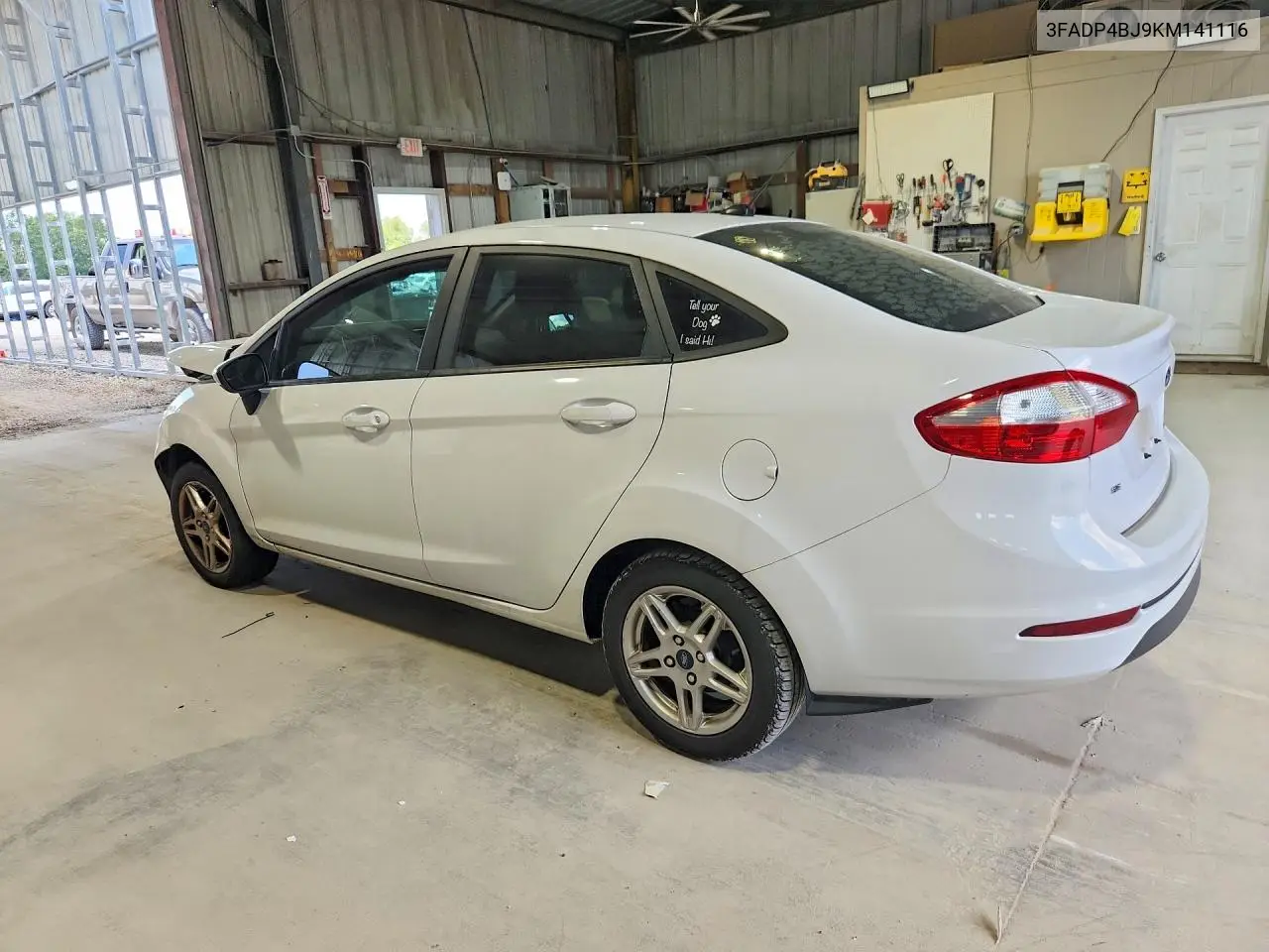 2019 Ford Fiesta Se VIN: 3FADP4BJ9KM141116 Lot: 59685356