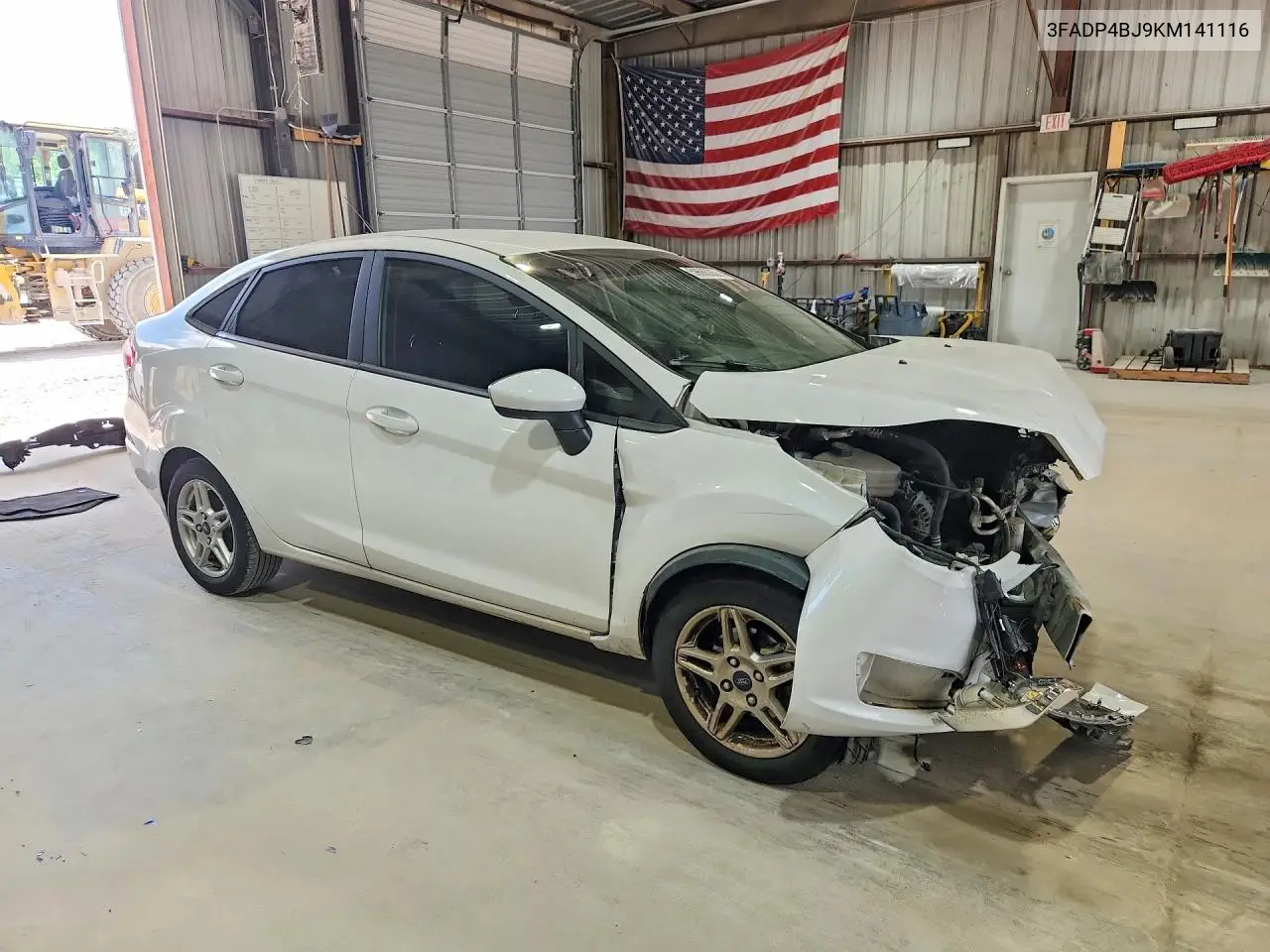 2019 Ford Fiesta Se VIN: 3FADP4BJ9KM141116 Lot: 59685356