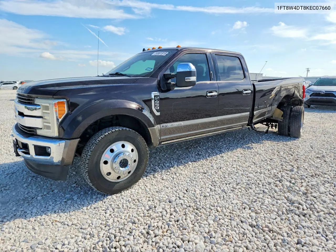 2019 Ford F450 Super Duty VIN: 1FT8W4DT8KEC07660 Lot: 59961816
