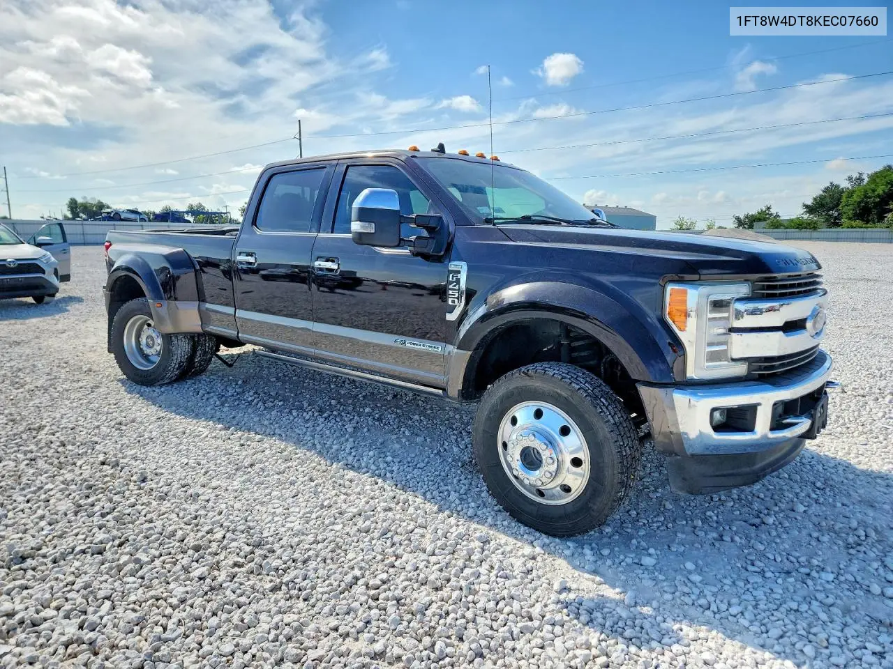 2019 Ford F450 Super Duty VIN: 1FT8W4DT8KEC07660 Lot: 59961816