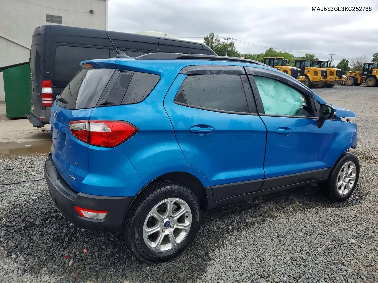 2019 Ford Ecosport Se VIN: MAJ6S3GL3KC252788 Lot: 59994816