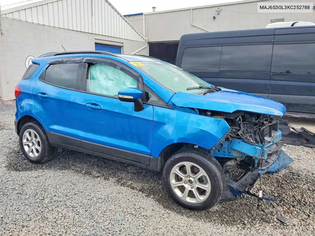 2019 Ford Ecosport Se VIN: MAJ6S3GL3KC252788 Lot: 59994816